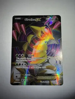 Pokemon Giratina EX 124 Full Art Holo Card Dragons Exalted Series MP - Image 2