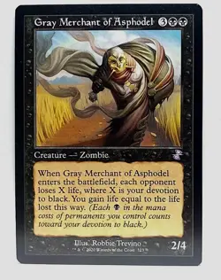 Gray Merchant of Asphodel - Time Spiral Remastered - Magic The Gathering NM Card - Image 1