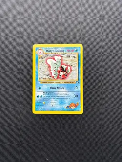 Pokemon Card Gym Heroes Misty's Seaking 55/132 WOTC NM! - Image 2