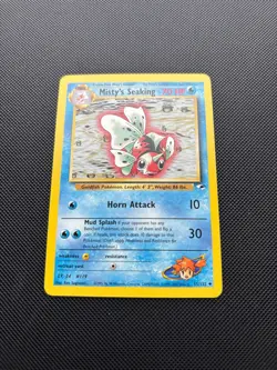 Pokemon Card Gym Heroes Misty's Seaking 55/132 WOTC NM! - Image 3