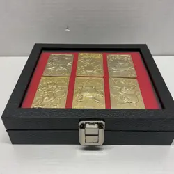 Pokemon 23k Gold Plated 1999 BK Promo Complete Set Of 6 Card With Custom Case - Image 3