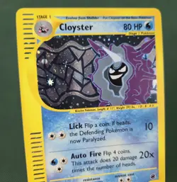MP Cloyster 8/165 Expedition Holo Rare Cosmos WOTC Series Nintendo Pokemon Card - Image 1