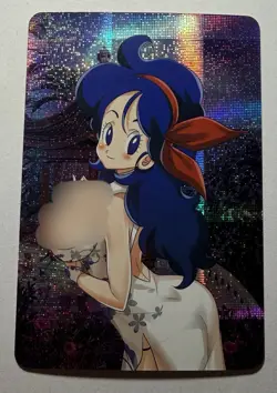 SEXY HEROINE WAIFU Launch DRAGON BALL Z ACG PRISMATIC HOLOFOIL CARD NM - Image 1