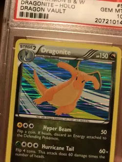 Dragonite #5 Vintage Dragon Vault 2012 Graded PSA 10 GEM Rare Holo Pokemon Card - Image 3