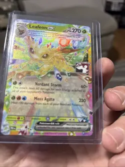 Pokemon TCG Leafeon EX Double Rare Holo Card Sv: Prize Pack 006/131 - Image 5