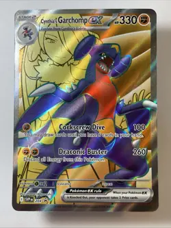 Cynthia's Garchomp ex 204 - Sv: Scarlet & Violet Promo Cards Holo (NM+) - Image 1