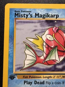 1st Edition Misty's Magikarp 88/132 Gym Challenge Pokemon Card Rare LP - Image 3
