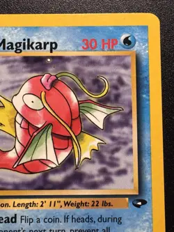 1st Edition Misty's Magikarp 88/132 Gym Challenge Pokemon Card Rare LP - Image 4