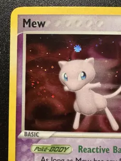 Mew 4/17 POP Series 4 Promo Pokemon Card Holo Foil Rare LP+ - Image 3