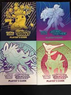 Lot of 12 Pokemon TCG Players Guides from ETB Elite Trainer Boxes Card Game - Image 1
