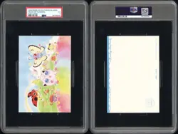 Jigglypuff Meowth Pokemon Card Southern Islands Postcard Japanese Nintendo PSA 5 - Image 3