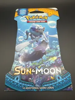 New Pokemon TCG Sun & Moon Booster Pack 2017 Game Trading cards sealed - Image 1