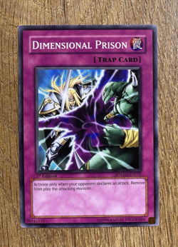 Dimensional Prison | SDMM-EN032 | Common | 1st Edition | YuGiOh Card | NM - Image 1