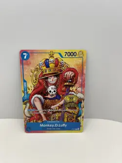 Monkey.D.Luffy (2nd Anniversary Stamped Promo) P-043 OP Promotion Cards Regular - Image 1