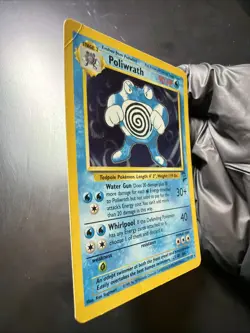Poliwrath Base Set 2 Holo Rare Pokemon TCG Card 15/130 - Image 2