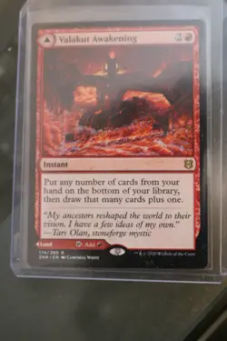 MTG 1x Valakut Awakening Zendikar Rising Card Magic The Gathering NM - Image 1