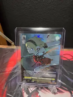 Signed Weiss Schwarz persona 3 reload aigis Card P3/SE46-06sp sp Foil Japan - Image 1