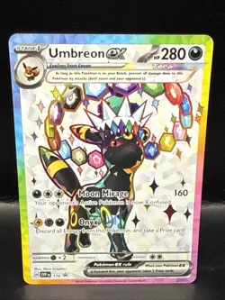 Pokemon Umbreon ex SVP176 Sv: Scarlet & Violet Promo Cards Holo - Image 1