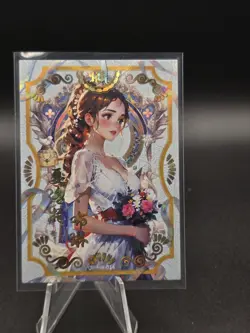 Charlotte pudding Wedding Dress One Piece NEW WORLD Collectors Card OP-HR-014 - Image 1
