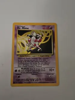 Pokemon FOIL cards LOT of 1999 Muk, Dark Arbok, Mewtwo and Mr. Mime Excellent + - Image 4