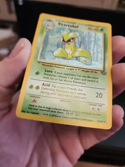 Victreebel Pokemon Card 14/64 Jungle Set Rare Trading Card Holo - Image 4