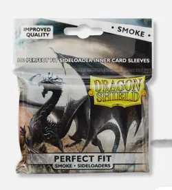 100 Dragon Shield STANDARD CLEAR PERFECT-FIT SIDELOAD SLEEVES CARD SLEEVES MTG - Image 1