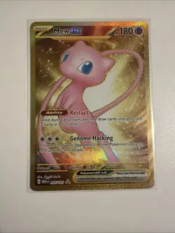 Mew EX 2023 S&V 151 NON-METAL Hyper Rare Pokemon Card 205/165 - Image 1