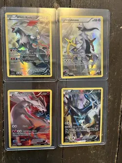 Pokemon Cards XY Holo Reshiram, Arceus, Diagla, White Kyurem - Image 1