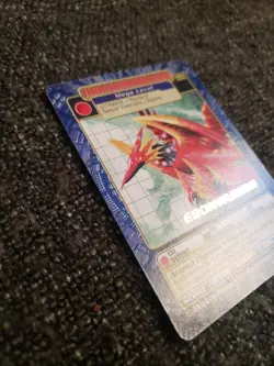 Vintage Digimon CCG Battle Series 5 Gold Stamped Mega Card Ebonwumon BO-234 - Image 3