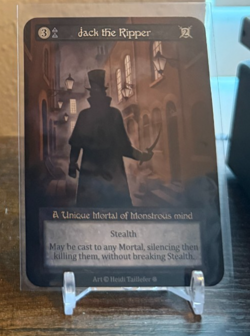 Sorcery Contested Realms - Gothic - Jack the Ripper NM - Image 1