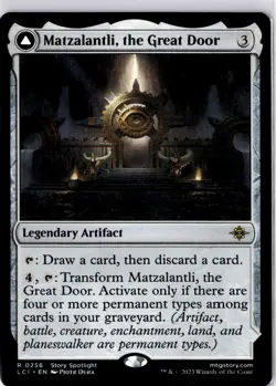 Matzalantli, the Great Door The Lost Caverns of Ixalan Regular NM R 0256 - Image 1