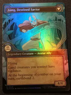 Aang, At The Crossroads - Foil - Showcase - TLA - MTG - EN - NM - 0346 - Image 2