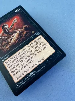 Shallow Grave Mirage MTG-Unplayed NM-Vintage Magic the Gathering-RESERVE LIST - Image 4