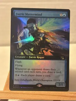 Faerie Mastermind (Extended Art) March of the Machine Foil - Image 1