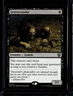 Gravecrawler - 114 - INR - NM - MTG Magic the Gathering - Image 1