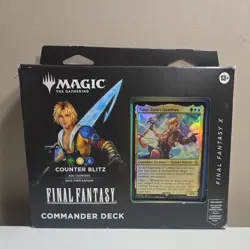 FINAL FANTASY Counter Blitz Commander Deck NEW G - Image 1
