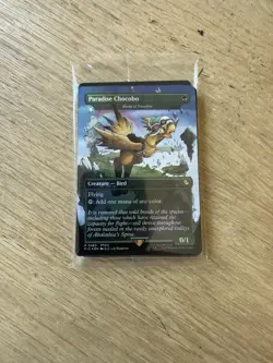 SEALED 1x Paradise Chocobo Borderless Foil Promo NM Final Fantasy MTG - Image 1