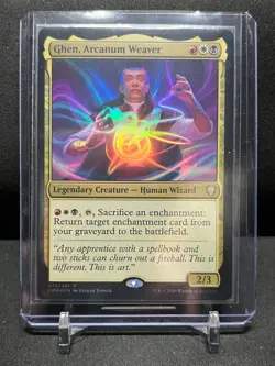 Ghen, Arcanum Weaver - Foil - Magic MTG 2020 Commander Legends LP - Image 1
