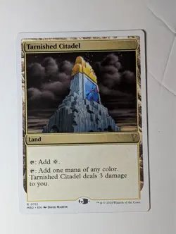 Tarnished Citadel (White Border) [Mystery Booster 2] MTG NM - Image 1