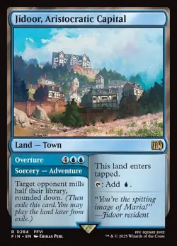 Jidoor, Aristocratic Capital // Overture - MTG FIN Final Fantasy - NM/MINT - Image 1