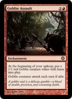 Goblin Assault - Shards of Alara #101/249 MTG Magic The Gathering - Image 1
