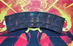 Swamp (Phyrexian) x6 - NM Oil Slick Raised Foil - Phyrexia: All Will Be One MTG - Image 2