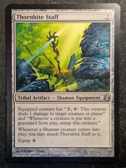 Thornbite Staff - Morningtide (MTG) - Image 1