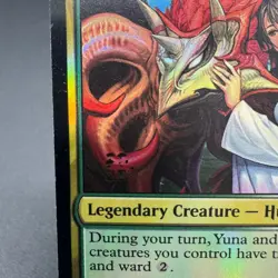 Yuna, Hope of Spira Prerelease promo misprint NM MTG - Image 2