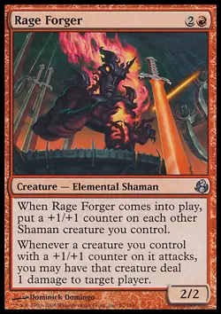 MTG Magic the Gathering Rage Forger (97/153) Morningtide NM - Image 1