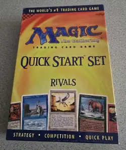 Magic The Gathering Quick Start Set Rivals, 1996 Complete NOT PLAYED NICE CLEAN - Image 1