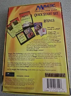 Magic The Gathering Quick Start Set Rivals, 1996 Complete NOT PLAYED NICE CLEAN - Image 2