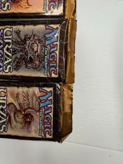 1998 MTG Magic the Gathering Urza's Saga Booster Packs (3) New Sealed Vintage - Image 3