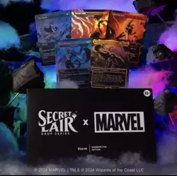 IN HAND - Storm FOIL MTG Secret Lair x Marvel - Magic the Gathering - Image 3