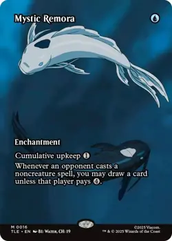 MTG Avatar Eternal-Legal: Mystic Remora Borderless (0016) NM - Image 1